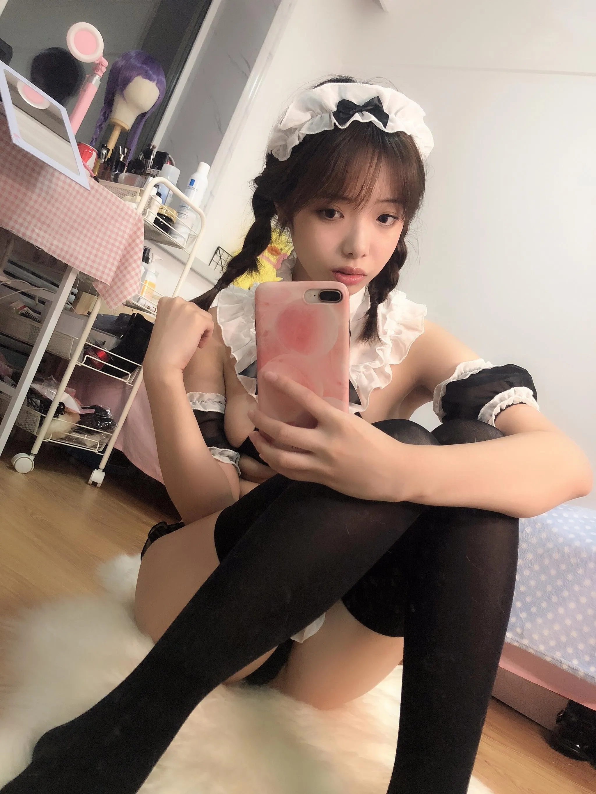 NO.3 雯妹不讲道理-自拍本（1号本）-女仆24p [24P]插图5
